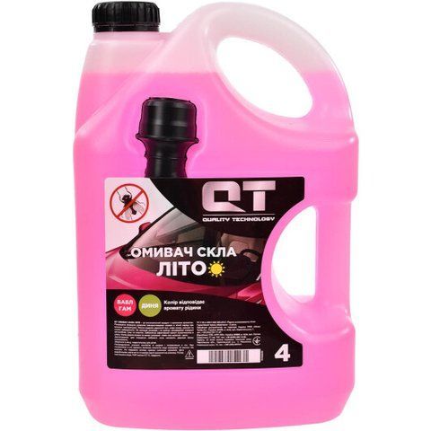 QT летний bubble gum 4 л, (QT00014) омыватель стекла фото