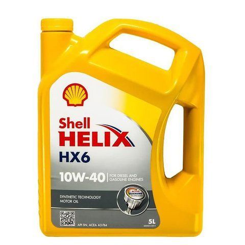 Shell Helix HX6 10W-40 5 л, (550039794) моторна олива фото
