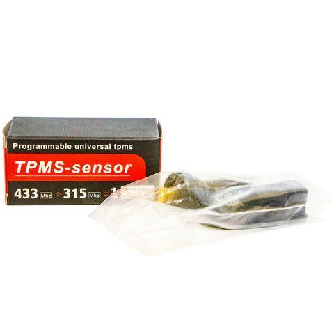 Датчик TPMS MX-1 433 МГц+315 МГц програмований універсальний гумовий клапан фото