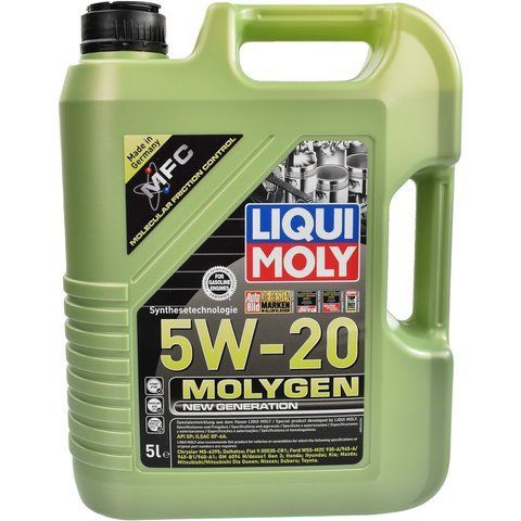 Liqui Moly Molygen New Generation 5W-20 5 л, (8540) моторное масло фото