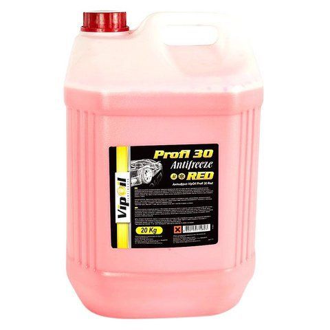 Готовый антифриз VIPOIL Profi 30 красный -24 &deg;C фото