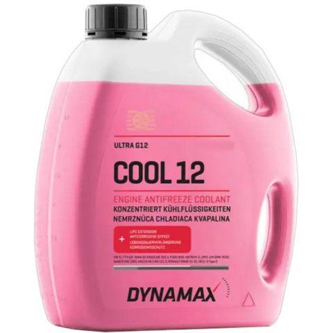 Dynamax Cool Ultra G12 красный -37 &deg;C, 5 л (502578) готовый антифриз фото