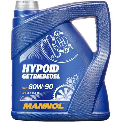 Mannol Hypoid Getriebeoel GL-4 GL-5 LS 80W-90, 4 л (MN8106-4) мінеральна трансмісійна олива фото