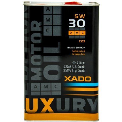 XADO Atomic Oil 5W-30 C23 Black Edition, 4 л (ХА25273) моторна олива фото