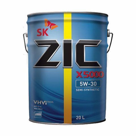 ZIC X5000 5W-30, 20 л (192663) моторное масло фото