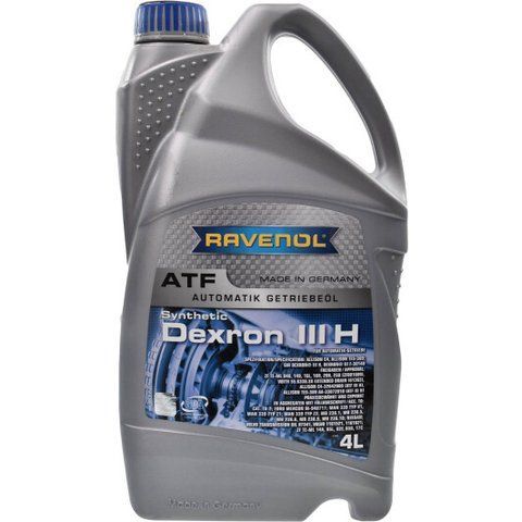 Ravenol ATF Dexron III H, 4 л (1212100004) полусинтетическое трансмиссионное масло фото