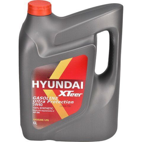Hyundai XTeer Gasoline Ultra Protection SN 5W-40 6 л, (1061126) моторна олива фото