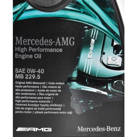 Mercedes-Benz High Performance Oil MB AMG 229.5 0W-40 1 л, моторна олива фото