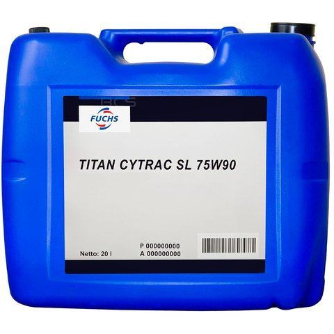 Fuchs Titan Cytrac SL 75W-90, 20 л (600669508) синтетическое трансмиссионное масло фото