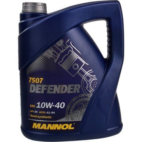 Mannol Defender 10W-40 5 л, (MN7507-5) моторна олива фото