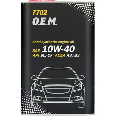Mannol O.E.M. For Chevrolet Opel (Metal) 10W-40 1 л, (MN7702-1ME) моторное масло фото