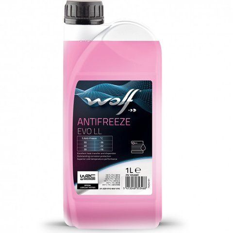 Wolf Antifreeze EVO LL, 1 л (1052681) концентрат антифриза фото