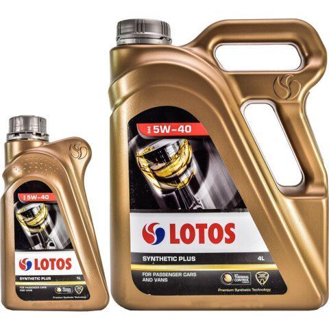LOTOS Synthetic Plus 5W-40 1 л, моторна олива фото