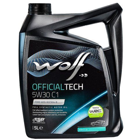 Wolf Officialtech C1 5W-30 5 л, (8307911) моторна олива фото