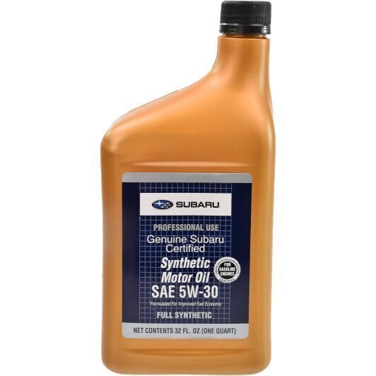Subaru Certified Motor Oil 5W-30 0,95 л, моторна олива фото