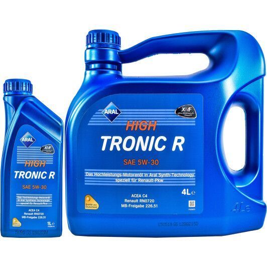 Aral HighTronic R 5W-30, 1 л (151CEE) моторное масло фото