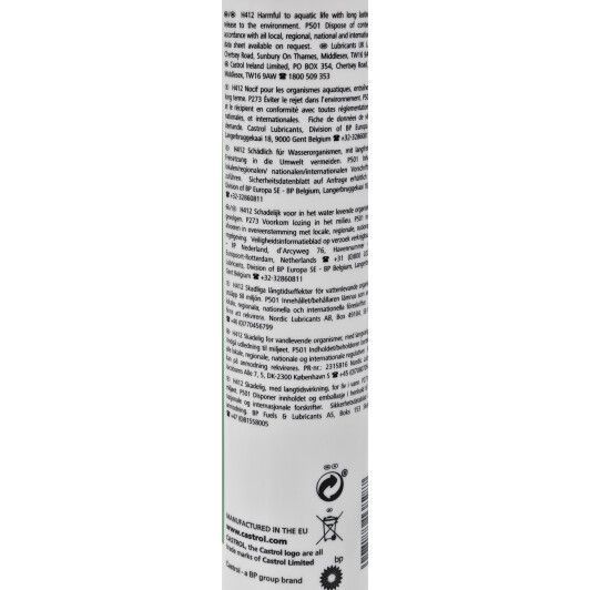Castrol Moly Grease литиевая смазка, 400 мл (MOLYG04KG) фото