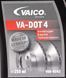Vaico DOT 4, 0,25 л (v600242) гальмівна рідина пластикова тара v600242 фото 2