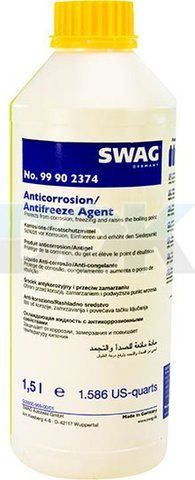 SWAG G11 желтый, 1,5 л (99902374) концентрат антифриза фото