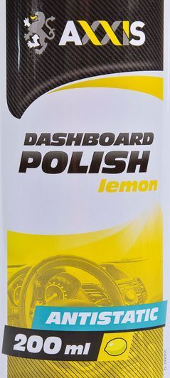 Полироль для салона Axxis Dashboard Polish лимон 200 мл D-0005C фото