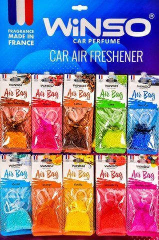 Набор ароматизаторов Winso Air Bag Ассорти фото