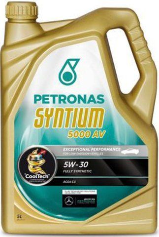 Petronas Syntium 5000 AV 5W-30, 5 л (18135019) моторное масло фото