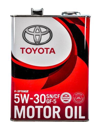 Toyota SN/GF-5 5W-30 4 л, (0888010705) моторное масло фото