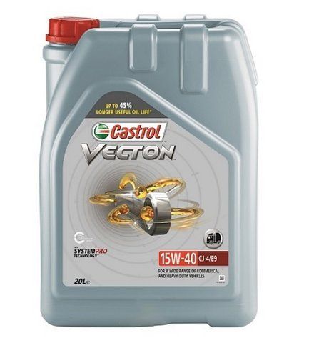 Castrol Vecton 15W-40 CJ-4/E9, 20 л (UR-VT154-20L) моторное масло фото
