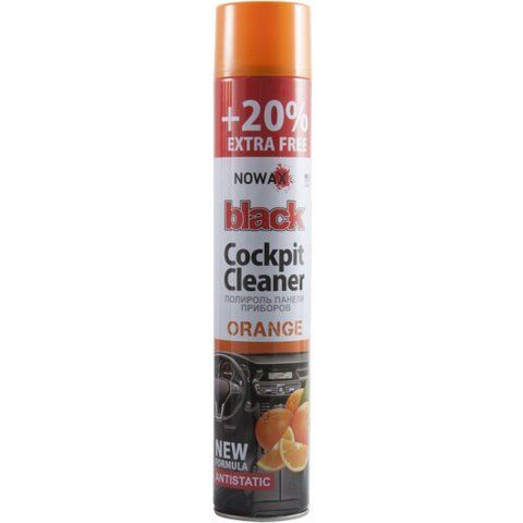 Поліроль для салону Nowax Black" Cockpit Cleaner апельсин 750 мл NX00703" фото