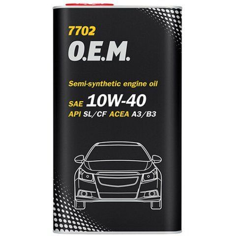 Mannol O.E.M. For Chevrolet Opel (Metal) 10W-40 4 л, (MN7702-4ME) моторное масло фото