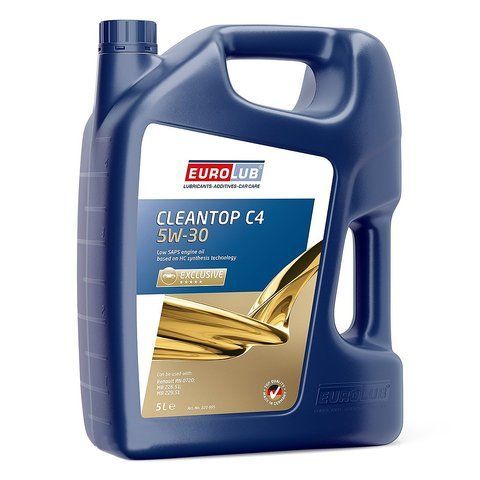 EuroLub CleanTop C4 5W-30, 5 л (220001) моторна олива фото