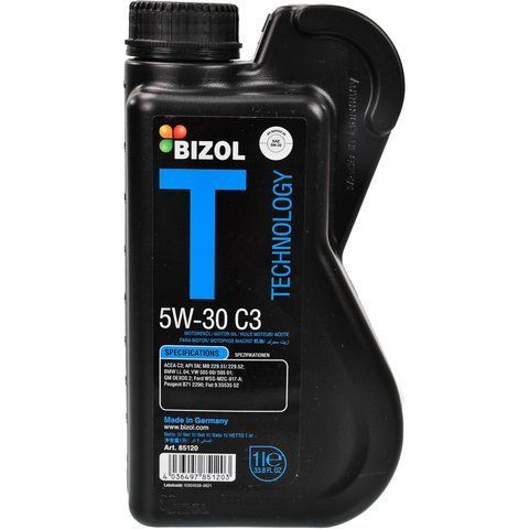 Bizol Technology C3 5W-30 1 л, (B85120) моторна олива фото