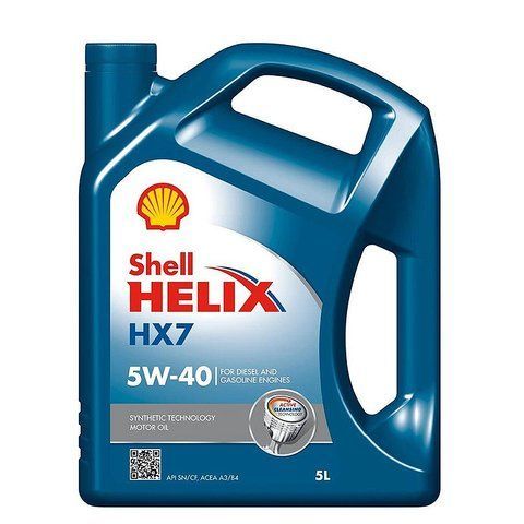 Shell Helix HX7 5W-40 5 л, (550040547) моторна олива фото