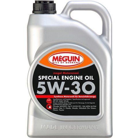 Meguin Special Engine Oil 5W-30, 4 л (33101) моторное масло фото
