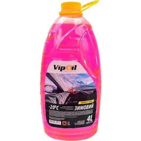 Омивач VIPOIL зимовий -20&deg;С bubble gum 4 л (0340349) фото