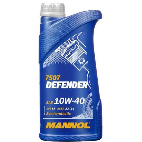 Mannol Defender 10W-40 1 л, (MN7507-1) моторна олива фото