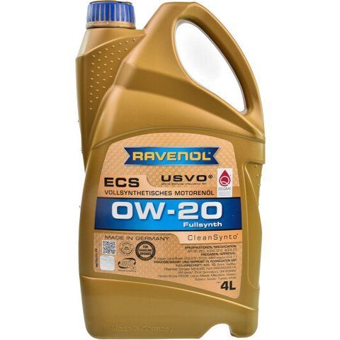 Ravenol ECS 0W-20 4 л, (1111102004) моторное масло фото