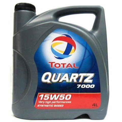Total Quartz 7000 15W-50, 4 л (148592) моторна олива фото
