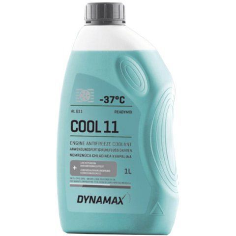 Dynamax Cool 11 G11 синий -37 &deg;C, 1 л (502583) готовый антифриз фото