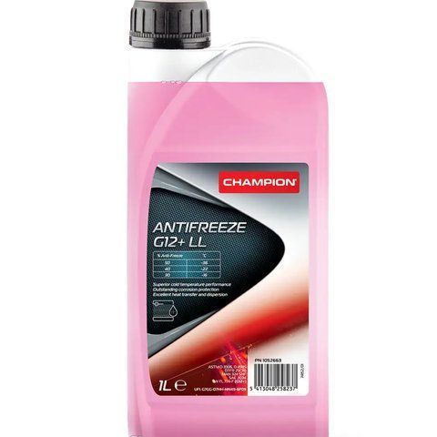 Champion Antifreeze G12+ LL, 1 л (1052663) концентрат антифриза фото