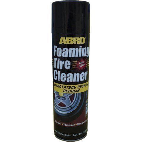 Чернитель шин ABRO Foaming Tire Cleaner TC800 595 мл фото