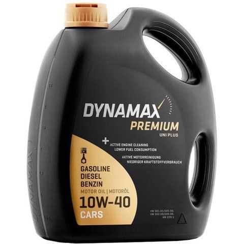 Dynamax Premium Uni Plus 10W-40, 5 л (501962) моторна олива фото