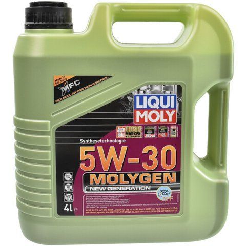 Liqui Moly Molygen New Generation DPF 5W-30 4 л, (21225) моторное масло фото