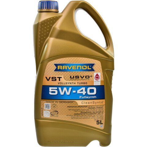 Ravenol VST 5W-40 5 л, (1111136005) моторное масло фото
