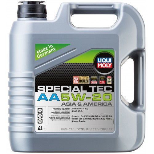 Liqui Moly Special Tec AA 5W-20 4 л, (7621) моторное масло фото