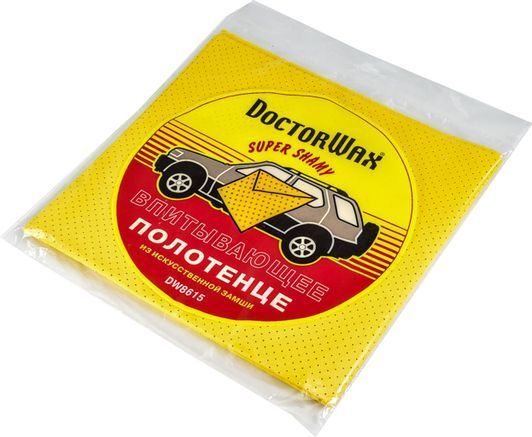 Салфетка DoctorWax Synthetic Chamois DW8615 искусственная замша 45х58 см фото