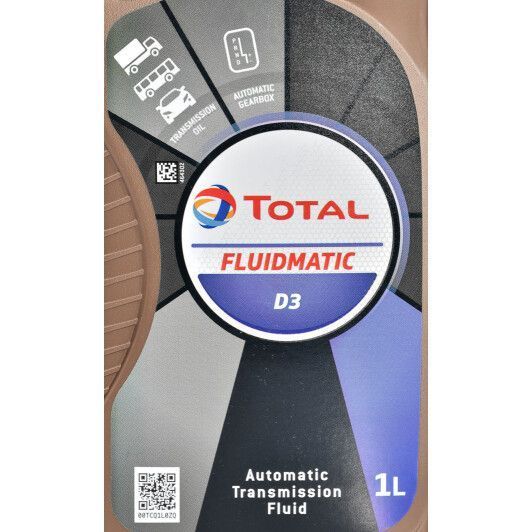 Total Fluidmatic D3, 1 л (213757) трансмиссионное масло фото