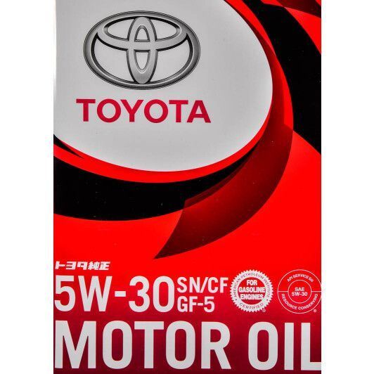 Toyota SN/GF-5 5W-30 4 л, (0888010705) моторное масло фото