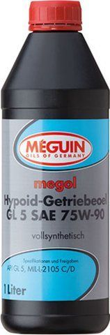 Meguin Megol Hypoid-Getriebeoel GL-5 75W-90, 1 л (4650) синтетична трансмісійна олива фото