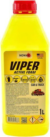 Nowax Viper Active Foam з кондиціонером, 1 л (NX01142) концентрат автошампуню фото